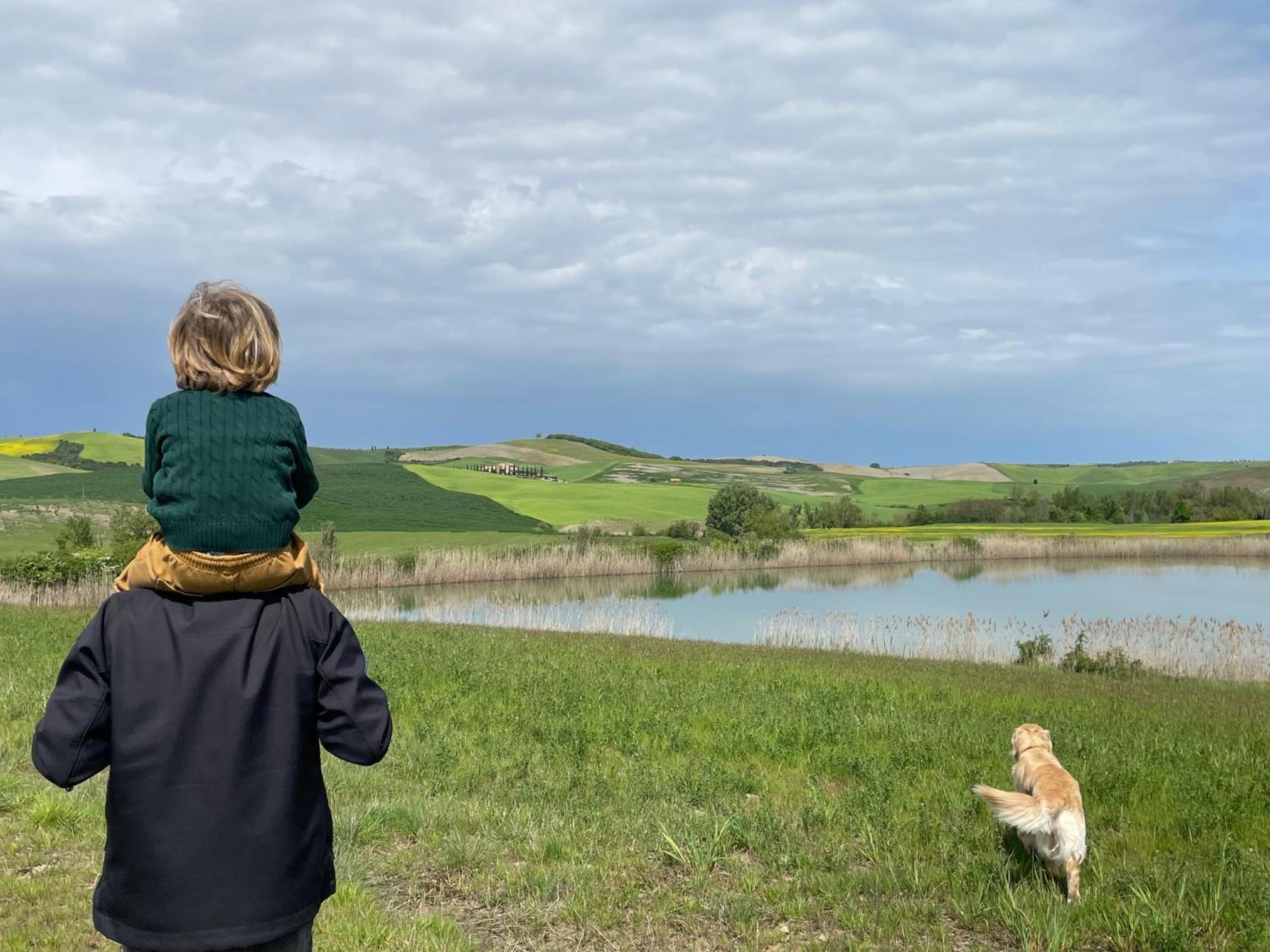 Agriturismo Le Sorbelle D'Orcia Con Piscina Pienza Exterior foto